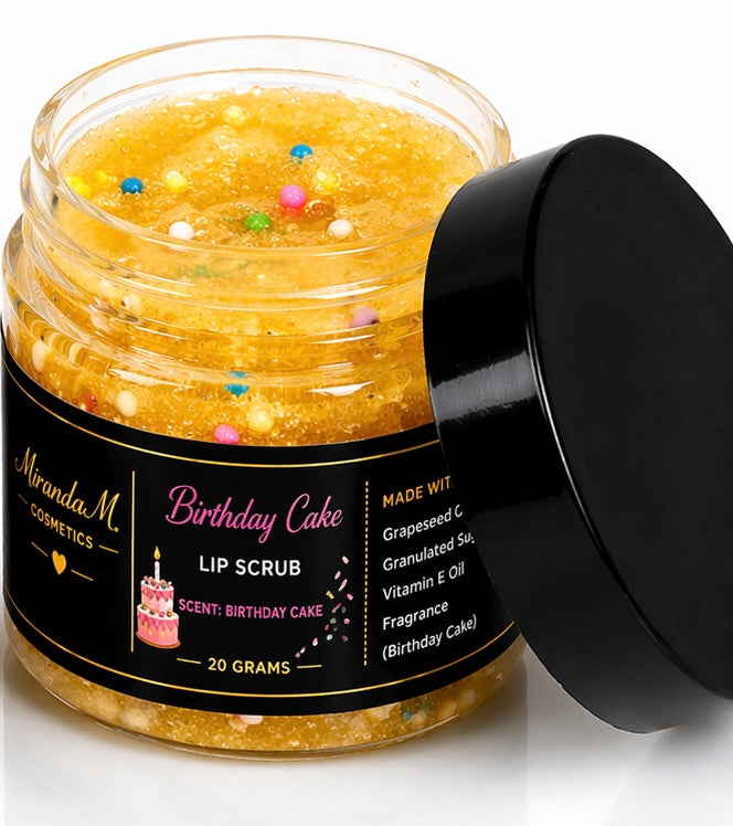 Birthday Cake LipScrub