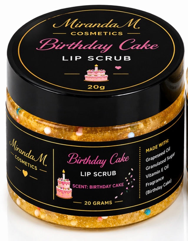 Birthday Cake LipScrub